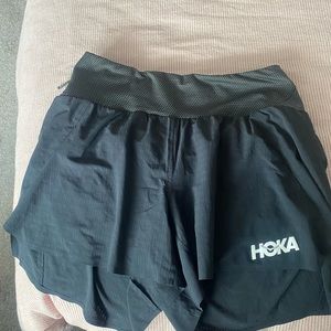 Women’s size small Hoka running shorts.